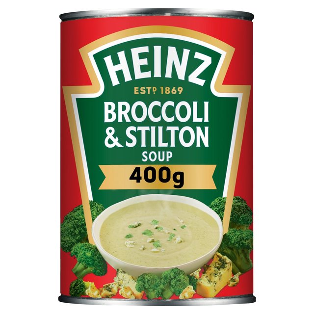 Heinz Broccoli & Stilton Soup   400g GOODS M&S   