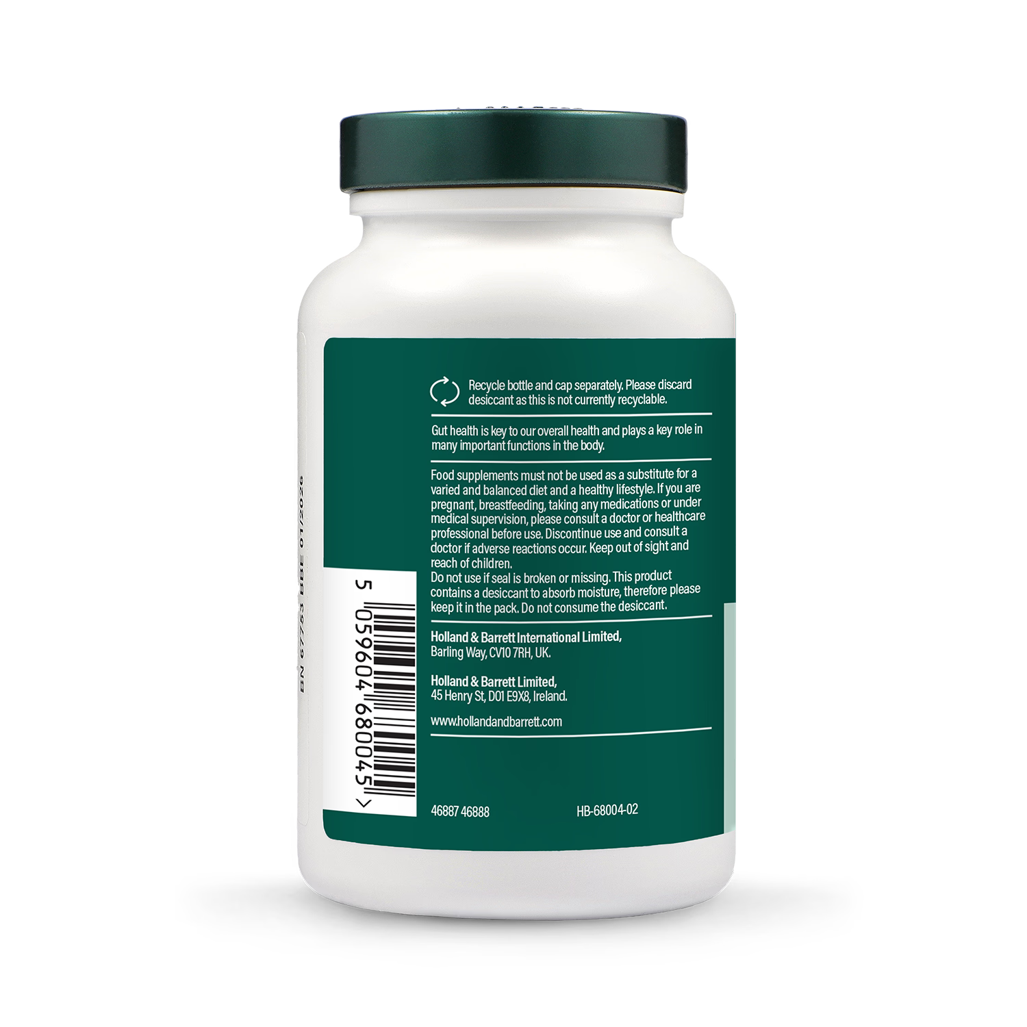 Holland & Barrett Live Friendly Bacteria 3 Billion 120 Capsules, UK version