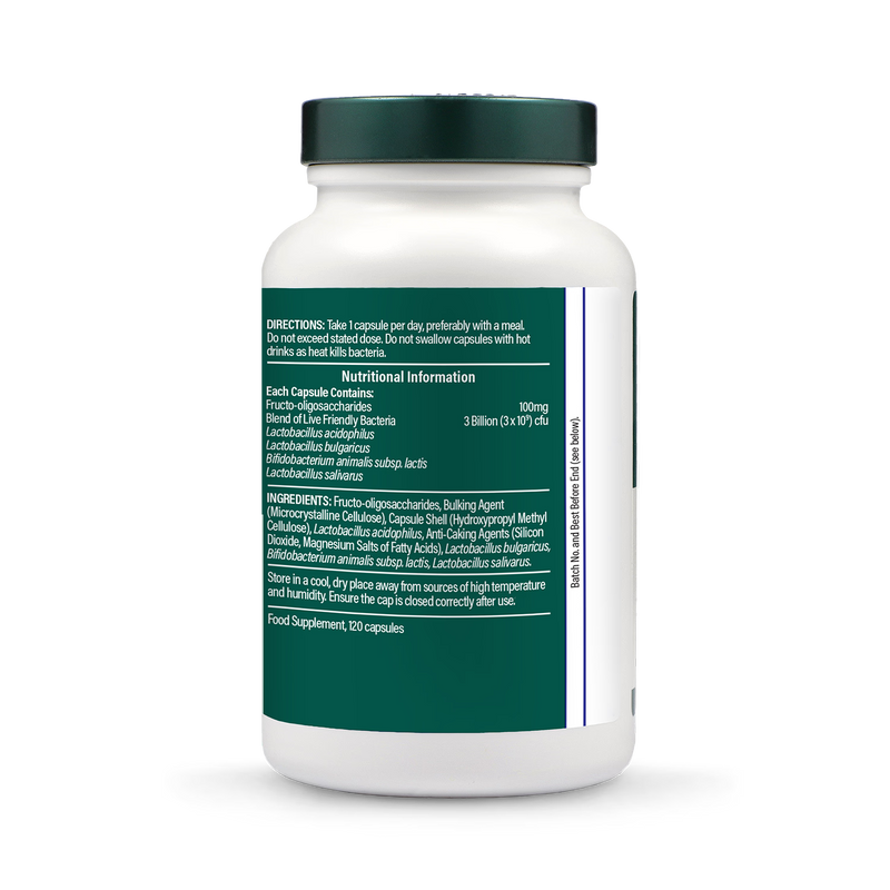 Holland & Barrett Live Friendly Bacteria 3 Billion 120 Capsules, UK version