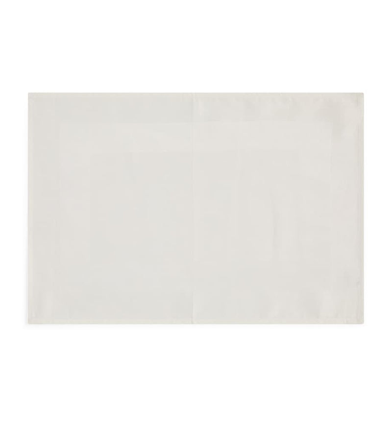 Thomas Ferguson Satin-Trim linen placemat (British brand)