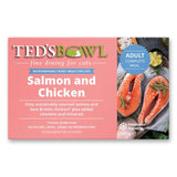 Ted's Bowl Salmon with Chicken for Cat   300g GOODS M&S   