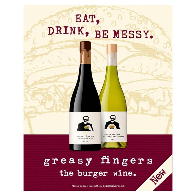 Greasy Fingers Luscious Red   75cl GOODS M&S   