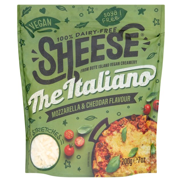 Sheese The Italiano Mozzarella & Cheddar Flavour   200g GOODS M&S   