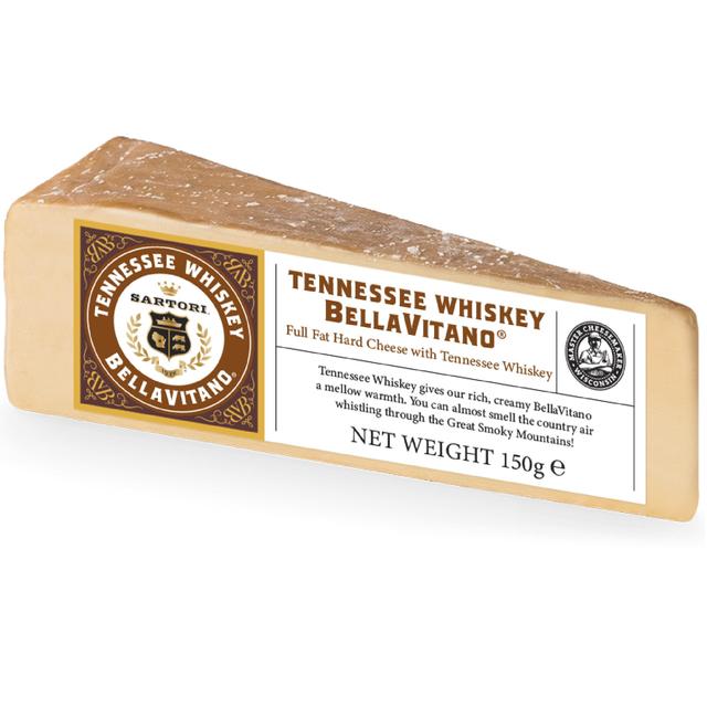 Sartori American Bellavitano Cheese with Tennessee Whisky   150g