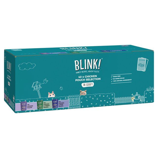 Blink Chicken Fillets in Gravy Bulk Pack   40 x 85g