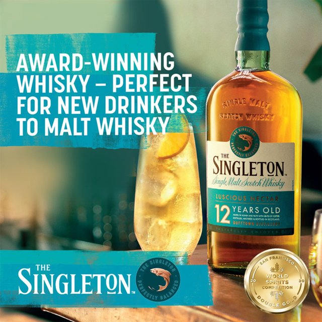 Singleton 12 Year Old Malt Scotch   70cl GOODS M&S   