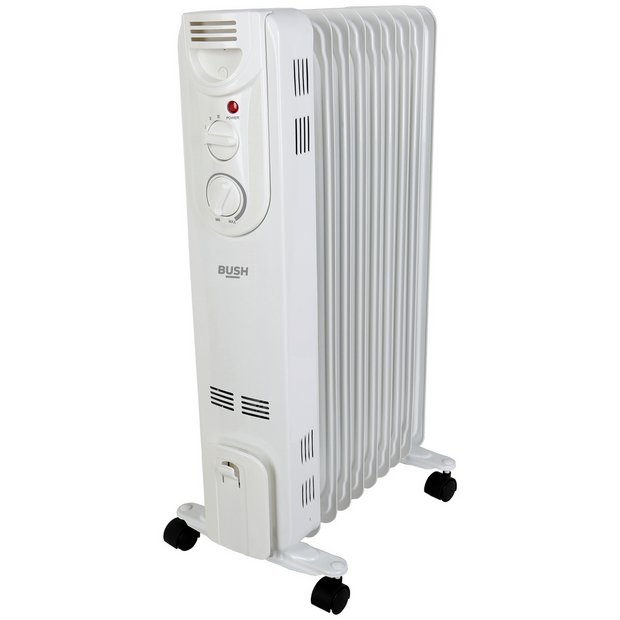 Bush 2kW oil filled radiator freestanding heater (British brand)
