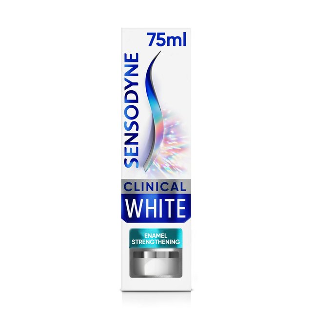 Sensodyne Clinical White Enamel Strengthening Toothpaste   75ml GOODS M&S   