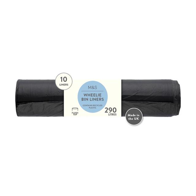 M&S 10 Wheelie Bin Liners   10 per pack