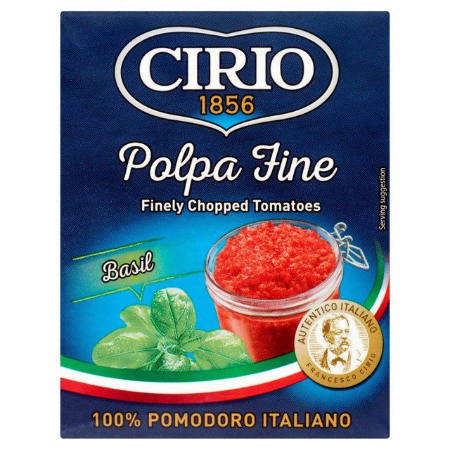 Cirio Polpa Fine Basil   390g GOODS M&S   