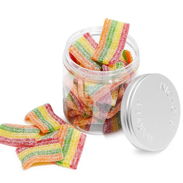 Harvey Nichols Rainbow Stripes Jelly Sweets     175g GOODS M&S   