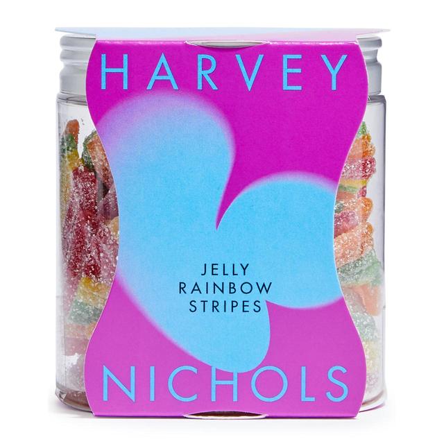 Harvey Nichols Rainbow Stripes Jelly Sweets     175g GOODS M&S   