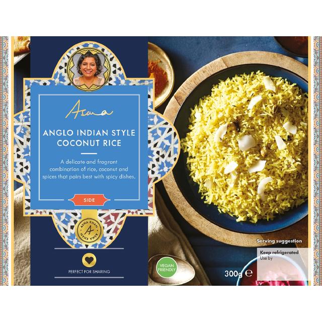 Asma Khan Anglo Indian Style Coconut Rice   300g GOODS M&S   