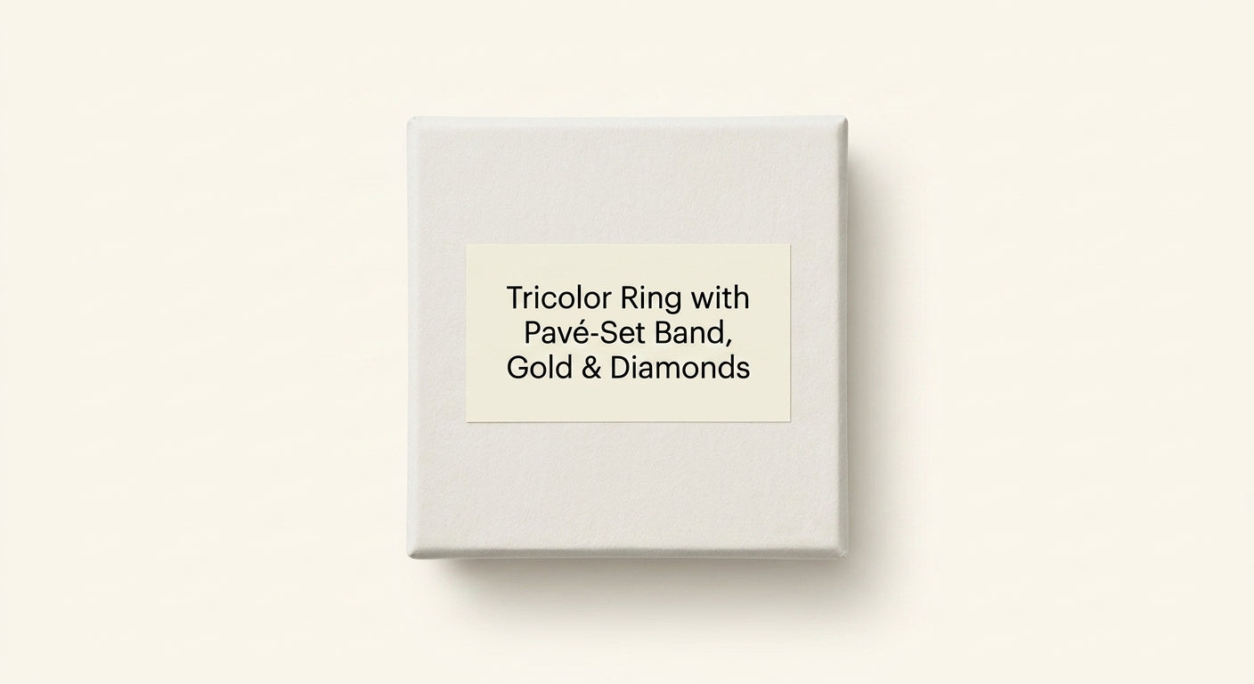 Cartier Trinity small diamond ring 0.46ct, UK version