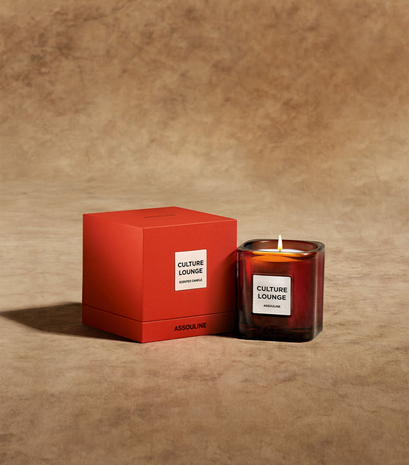 Assouline Culture Lounge candle 260g - British product
