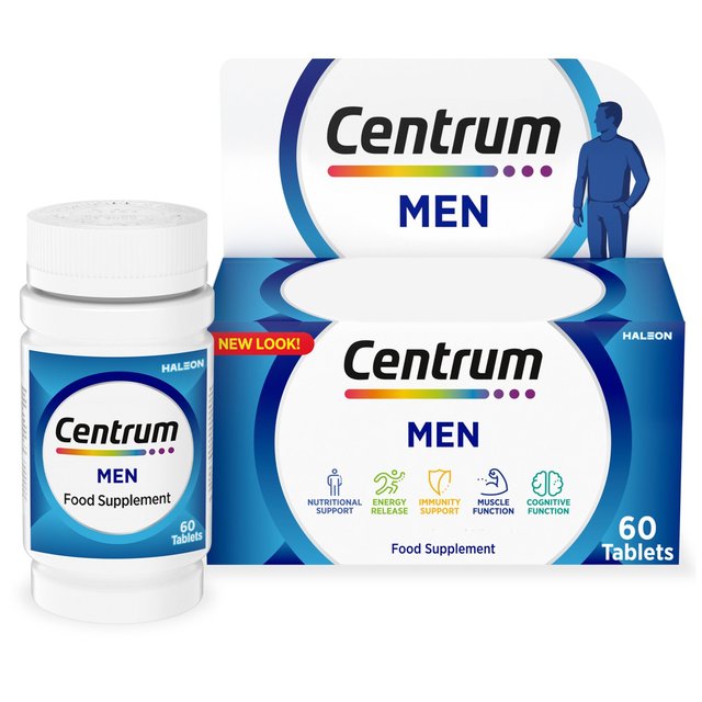 Centrum Men Multivitamins and Minerals Tablets   60 per pack GOODS M&S   