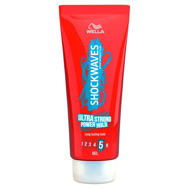 Wella Shockwaves Ultra Strong Power Hold Gel   200ml GOODS M&S   