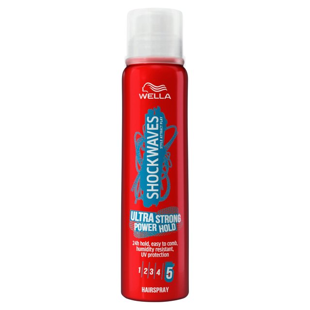 Wella Shockwaves Ultra Strong Power Hold Hairspray   250ml