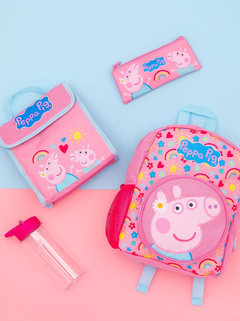 Vanilla Underground Peppa Pig 4-piece backpack set pink (British brand)