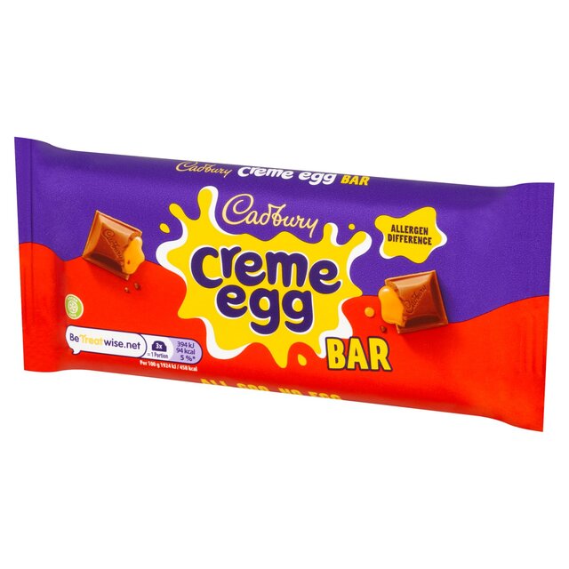 Cadbury Creme Egg Milk Chocolate Bar   123g