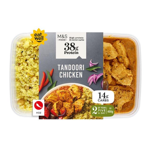 M&S High Protein Tandoori Chicken Box   400g GOODS M&S   