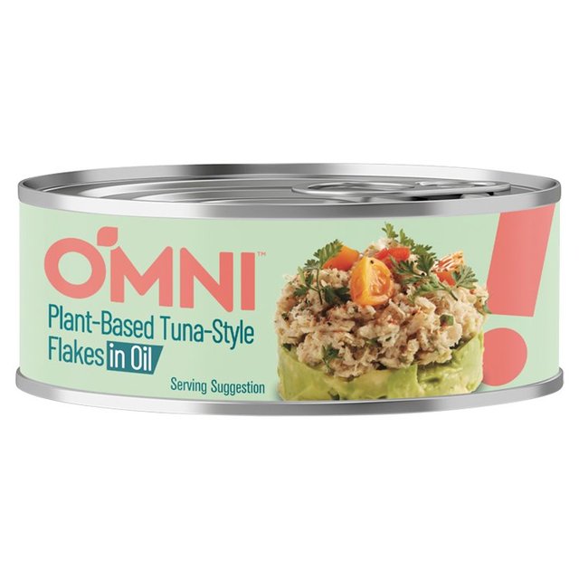 OmniTuna Plant Based Tuna Flakes in Oil   100g GOODS M&S   