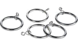Argos Home stainless steel curtain rings 20 pack, imported from the UK
