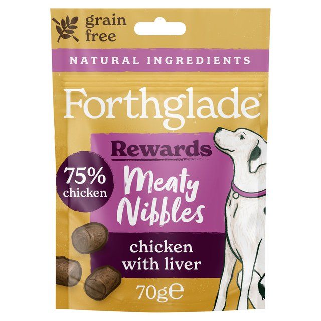 Forthglade Natural Meaty Nibbles Chicken with Liver   70g GOODS M&S   