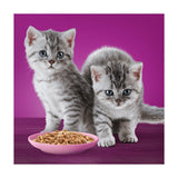 Whiskas Kitten 2-12mths Wet Cat Food Pouches Poultry Feasts in Jelly   40 x 85g GOODS M&S   