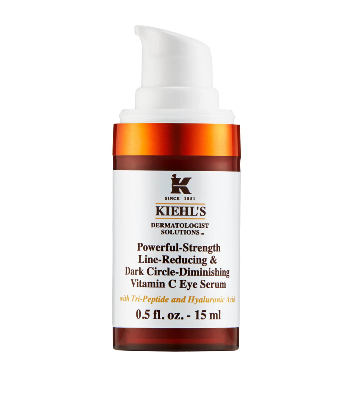 Kiehl's line reducing anti-ageing serum with vitamin C and hyaluronic acid 15ml, imported from the UK