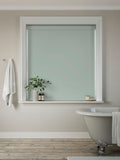 Next Spa Green Glow blackout roller blind (British brand)