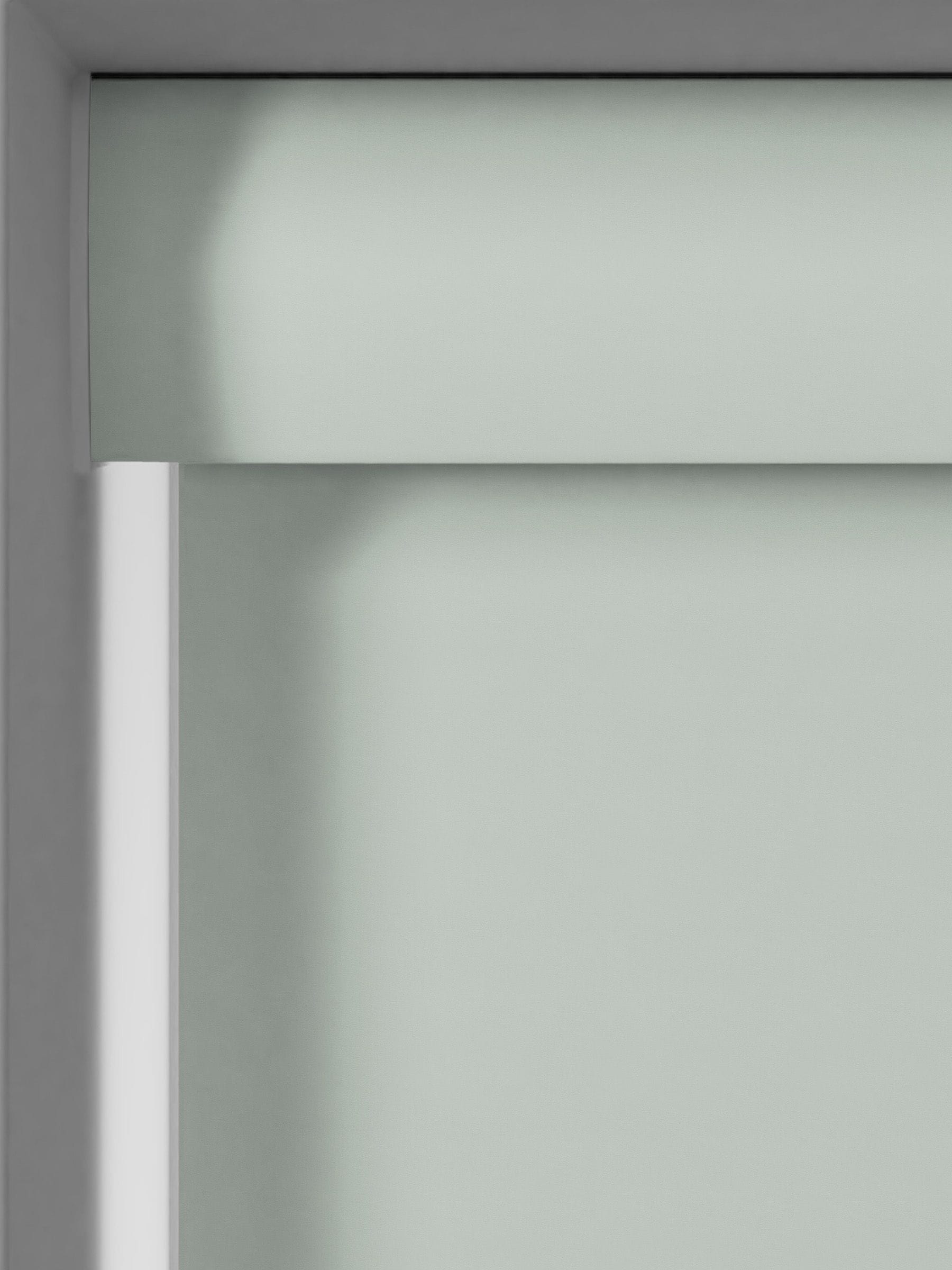 Next Spa Green Glow blackout roller blind (British brand)