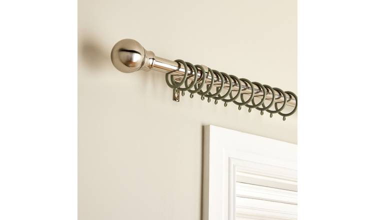 Argos Home extendable curtain pole 110-300cm (British brand)