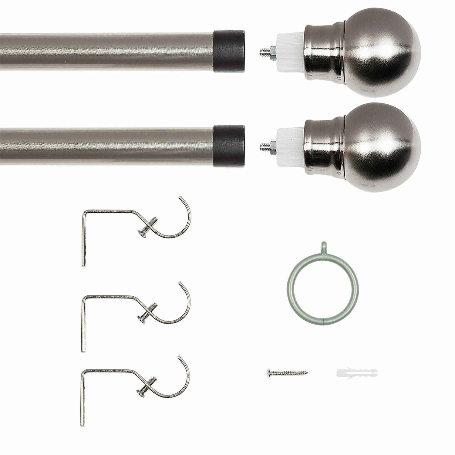 Argos Home extendable curtain pole 110-300cm (British brand)
