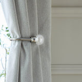 Argos Home Cora crackle ball curtain holdbacks metallic, 2 pack 20cm, imported from the UK