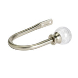 Argos Home Cora crackle ball curtain holdbacks metallic, 2 pack 20cm, imported from the UK