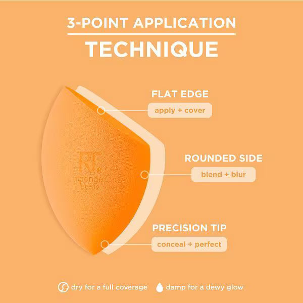 Real Techniques Miracle Complexion makeup sponge, imported from the UK