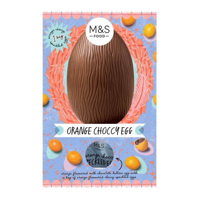 M&S Orange Choccy Egg   250g