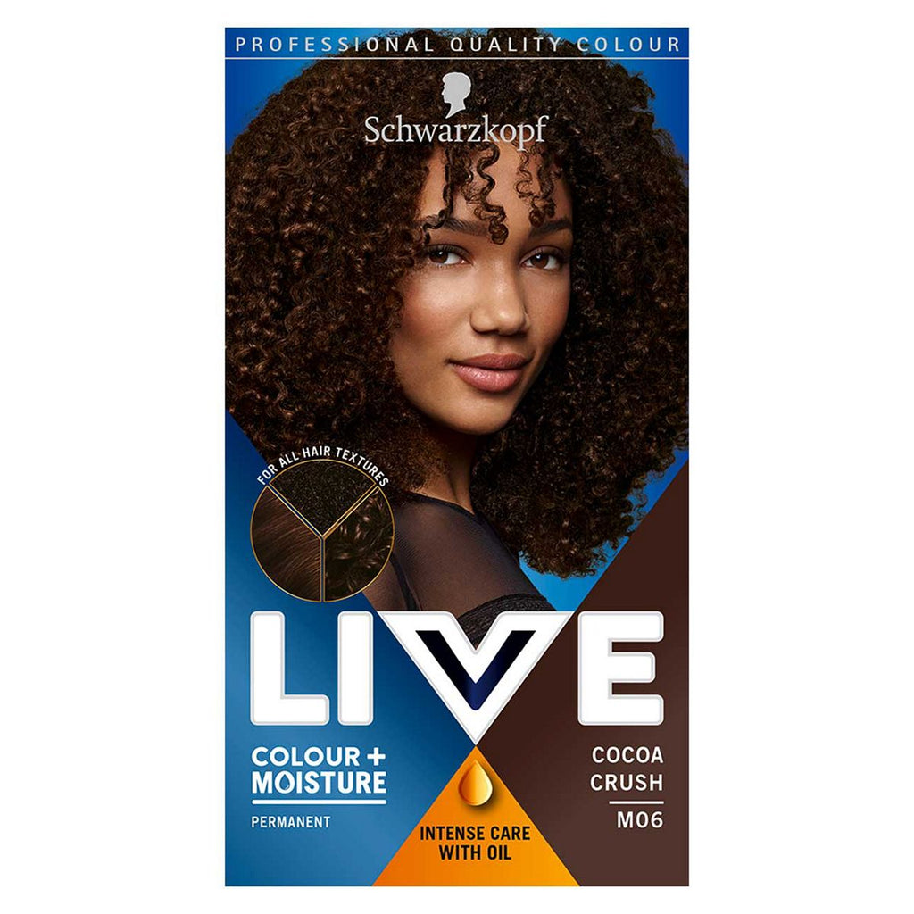 Schwarzkopf LIVE Colour + Moisture MO6 Cocoa Crush Permanent Hair Dye