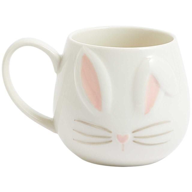 M&S Bunny Shaped MugWhite