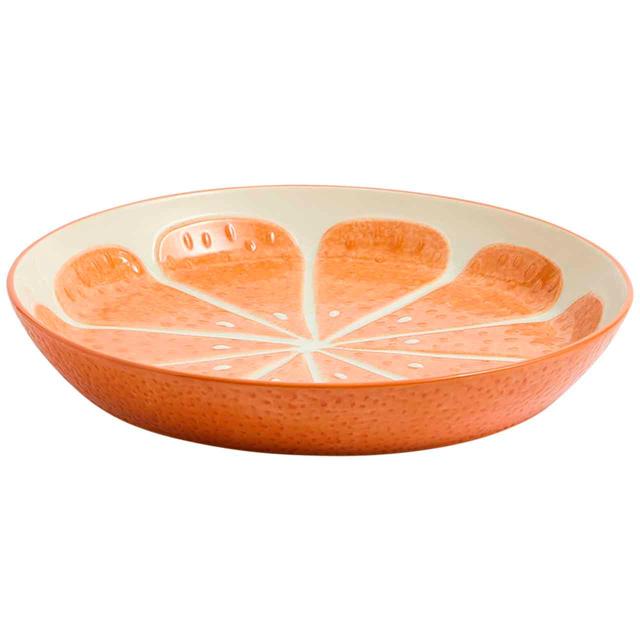 M&S Orange Serving Platter Orange GOODS M&S   