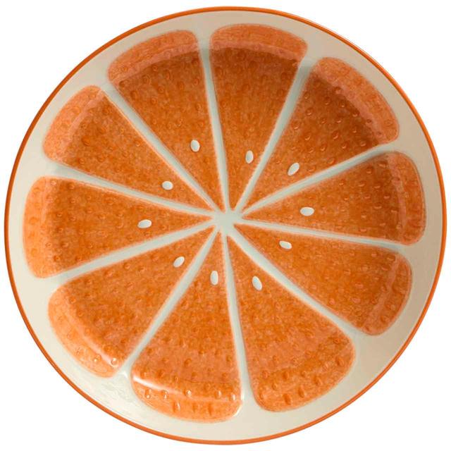 M&S Orange Serving Platter Orange