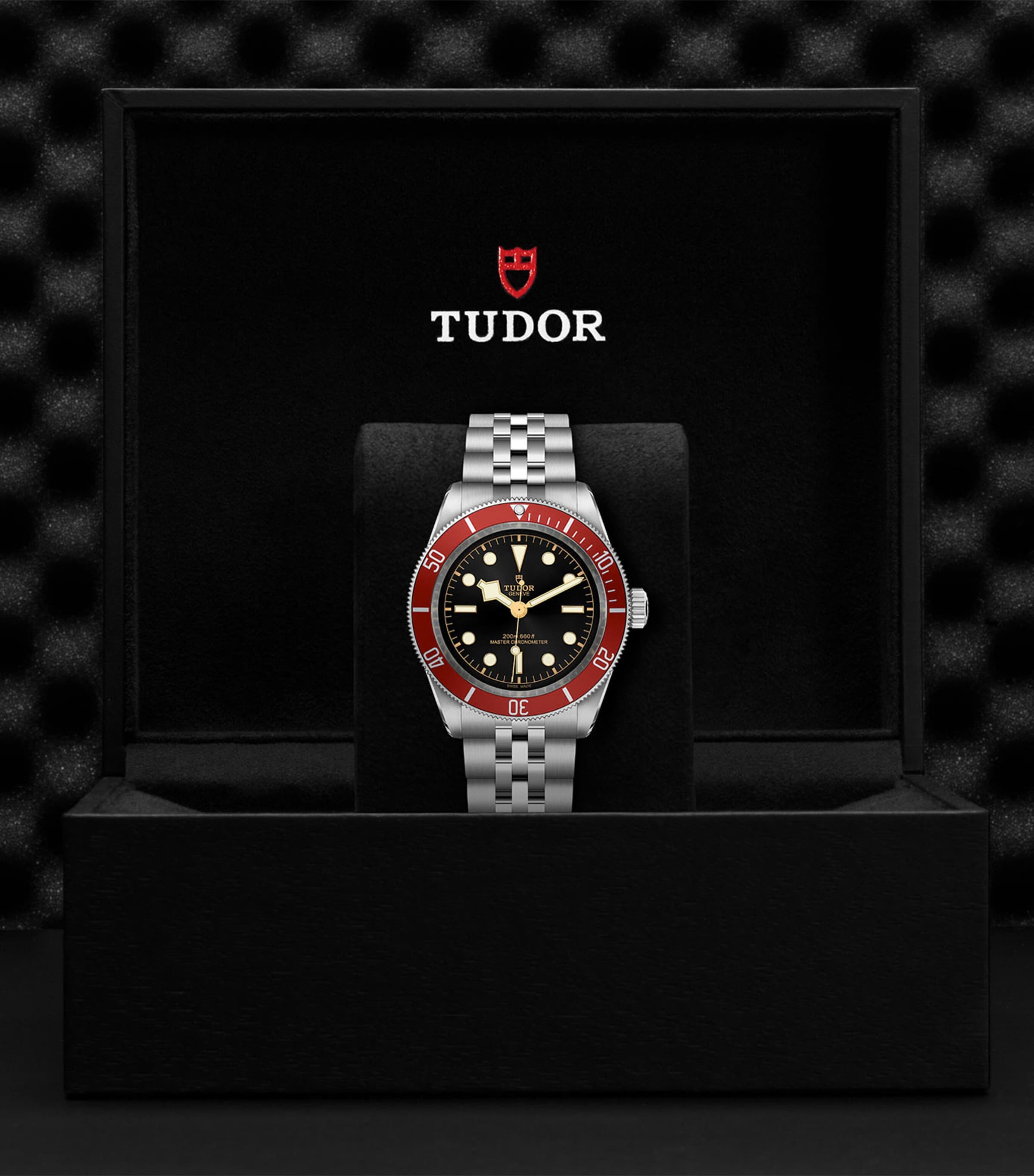Tudor Black Bay stainless steel watch 41mm (British brand)