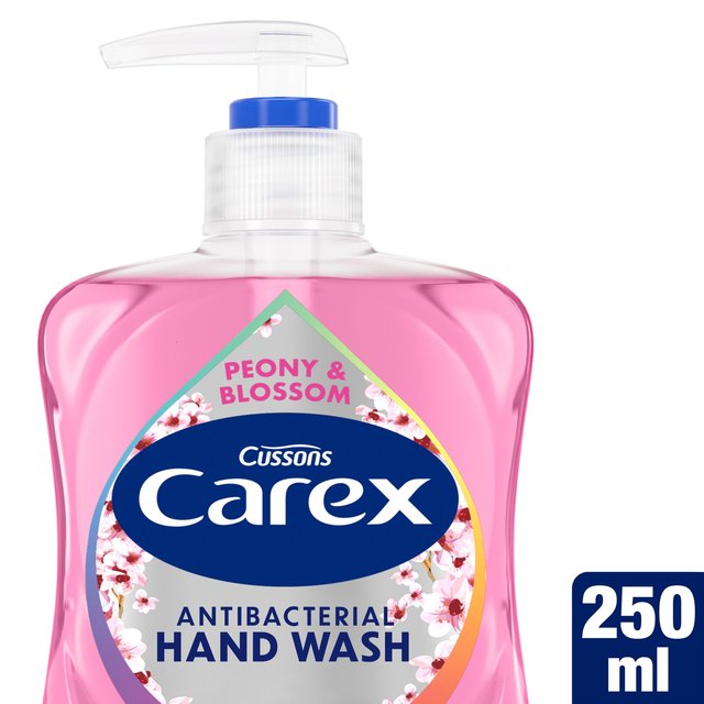 Carex Peony & Blossom Antibacterial Handwash   250ml GOODS M&S   