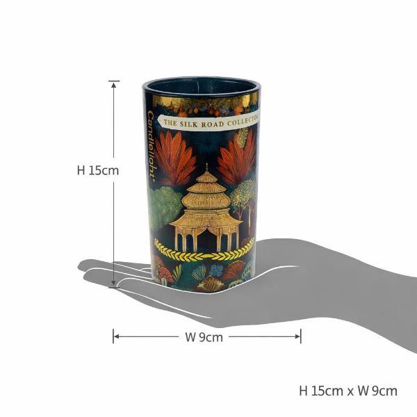 Candlelight Silk Pear & Fig Jaisalmer large candle (British brand)