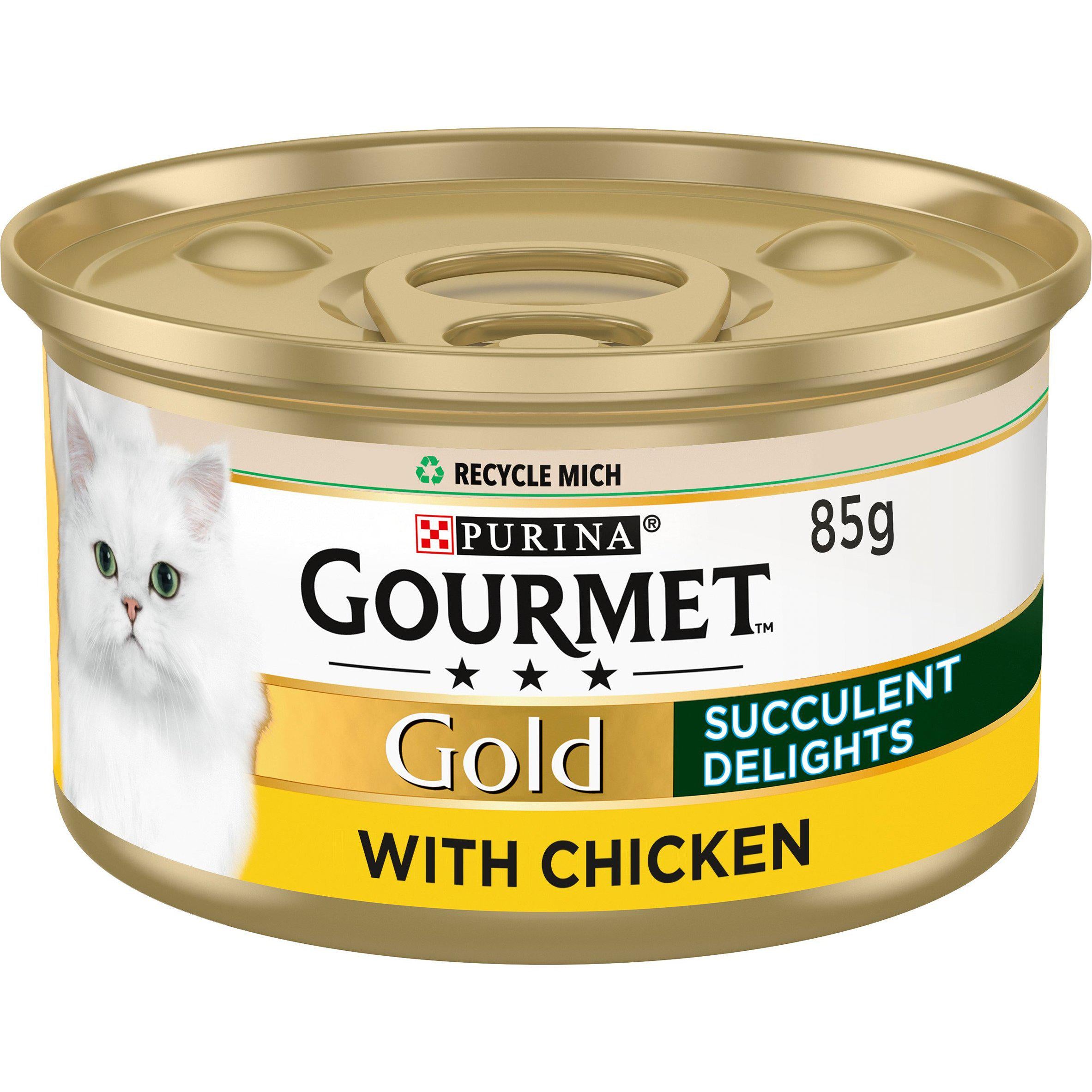 Gourmet Gold Succulent Delights with Chicken 85g GOODS Sainsburys   