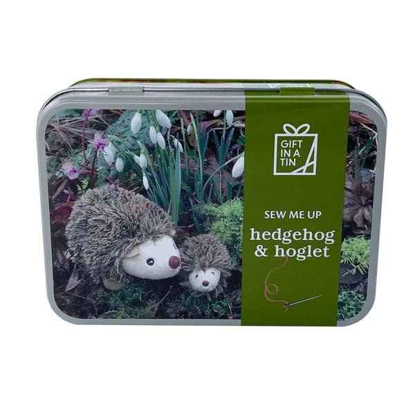 Apples To Pears Gift In A Tin Sew Me Up Hedgehog & Hoglet GOODS Superdrug   