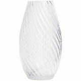 M&S Medium Swirl Glass Vase GOODS M&S   