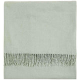 M&S Collection Chenille Plain Throw One Size Sage GOODS M&S   