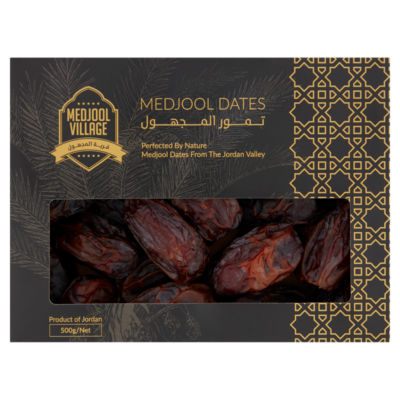 ASDA Medjool Village Medjool Dates 500g- Buy online at McGrocer
